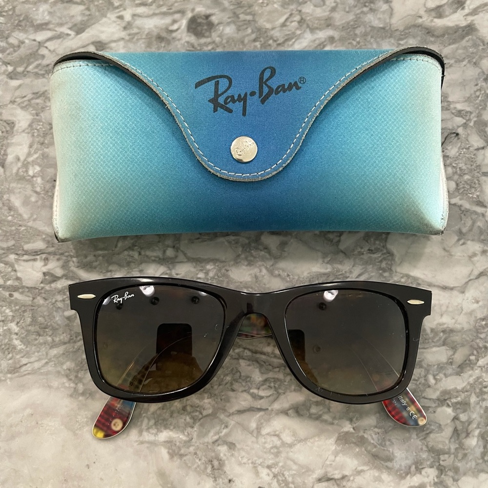 RayBan Wayfarer Sunglasses.